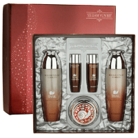 YE DAM YUN BIT Complete Snail Recover Woman 3 Set - Набор для ухода за кожей лица с муцином улитки (тонер, эмульсия, крем)