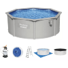 Каркасный бассейн Bestway Hydrium Frame Pool модель 56574, 360х120см(10990л.), фильтрующий насос, лестница в комплекте, купить с доставкой на дом фото 11 — Корейские товары для всей семьи(КорОпт)