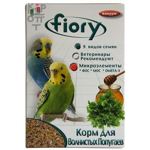 FIORY корм для волнистых попугаев Pappagallini 1кг.
