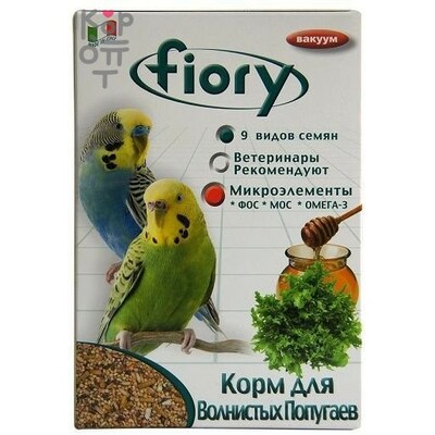 FIORY корм для волнистых попугаев Pappagallini 1кг.