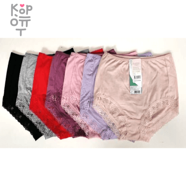 Трусы женские высокие, Ю.Корея     — Корейские товары для всей семьи(КорОпт)
