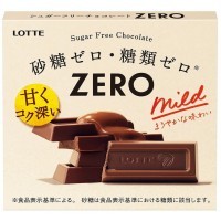 LOTTE Zero Mild - Шоколад Зеро Маилд, без сахара 5 шт., 50 г