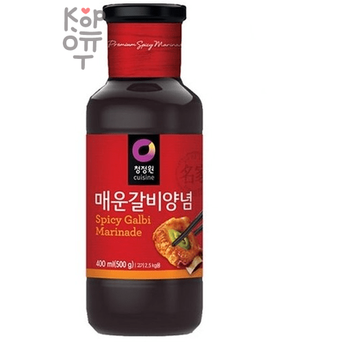 Daesang - Острый маринад Кальби для ребрышек, пластиковая бутылка.