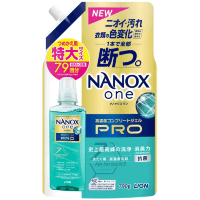 LION Nanox One Pro Detergent Liquid - Гель для стирки концентрированный с антибактериальным эффектом, аромат Цветочного Мыла 380гр.  