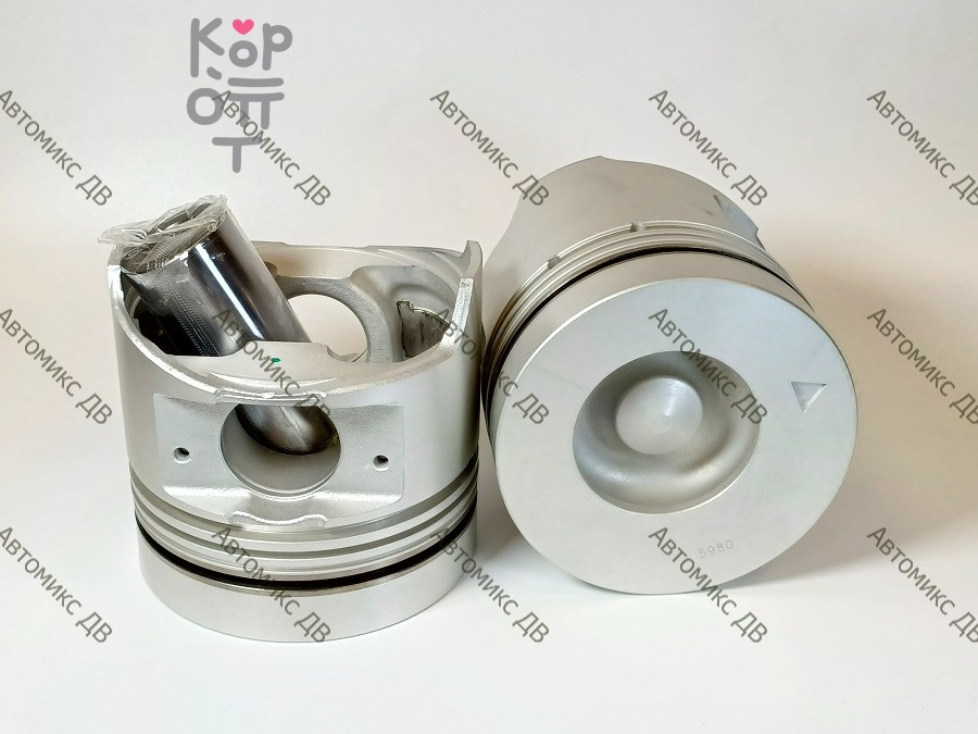 Поршни двигателя 6HH1 ALFIN+O / G 8-94391-598-0 d-58mm L-106.3mm STD (к-т 6шт) IZUMI