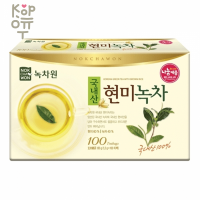Чай зеленый с коричневым рисом NOKCHAWON Korean green tea with brown rice 1,2г.*50 пакетиков