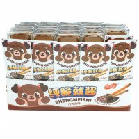 Печенье ShengMeishi Dipping Sauce Cookie Bars Kids - Бисквитное печенье Мишка с нежным шоколадным соусом, 25гр.