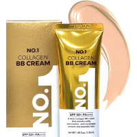Pretty Skin No.1 Collagen BB Cream SPF 50+ PA+++ - Многофункциональный и увлажняющий ВВ крем для лица с Коллагеном 50мл. 