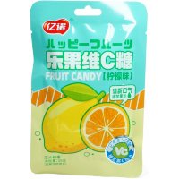 Кислая карамель VC Happy Fruit - с витамином С и леденящим вкусом зеленого Винограда