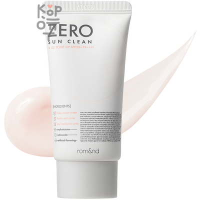 Rom&Nd Zero Sun Clean SPF 50+ PA++++ - Солнцезащитный крем с эффектом выравнивания тона кожи 50мл.