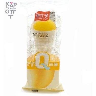 Моти Yashido Q Cone в японском стиле - Ангельское мороженное со вкусом Манго — Корейские товары для всей семьи(КорОпт)