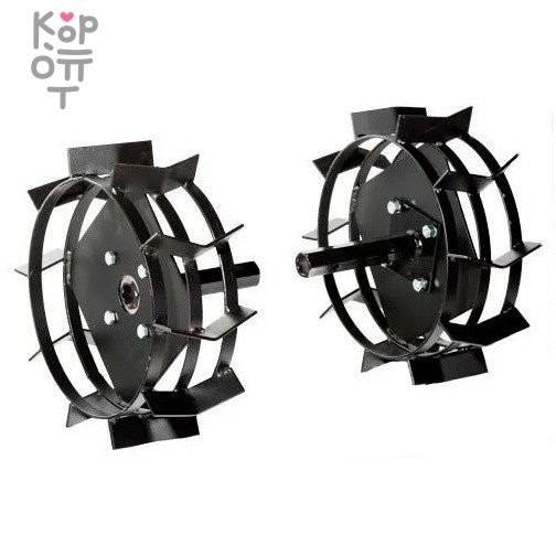 Грунтозацеп с кронштейном Huter 390/180 для мотокультиваторов МК-9500, МК-11000, МК-13000, МК-15000 (шестигранник 32 мм)