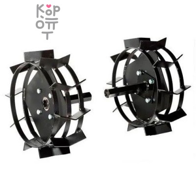 Huter 390/180 Грунтозацеп с кронштейном для мотокультиваторов МК-9500, МК-11000, МК-13000, МК-15000 (шестигранник 32 мм)
