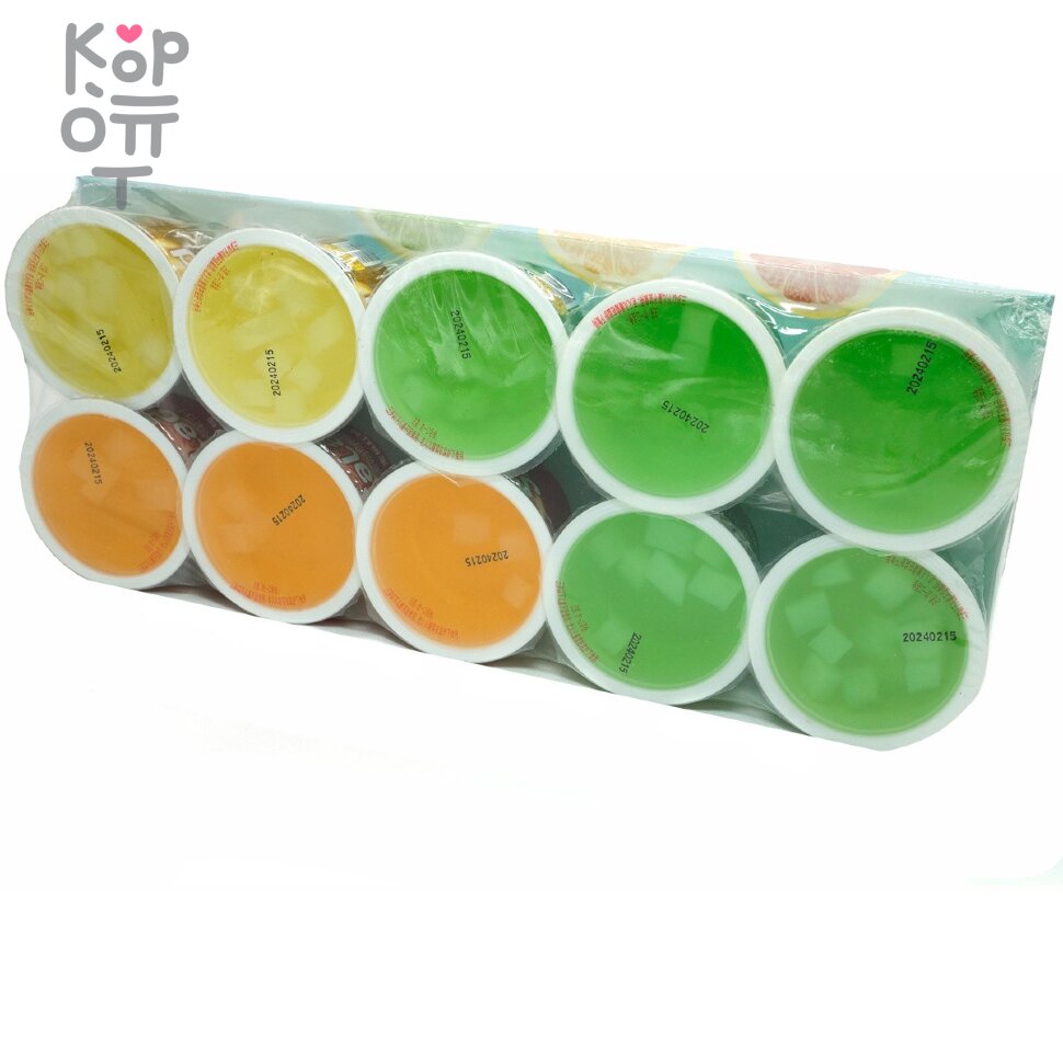 Желе фруктовое Salad Jelly с добавлением натурального сока, купить с доставкой на дом фото 1 &mdash; Корейские товары для всей семьи(КорОпт)