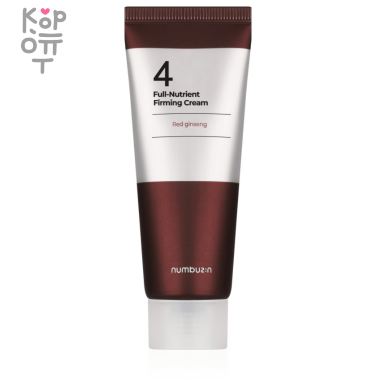 Numbuzin No.4 Full-Nutrient Firming Cream - Питательный крем для лица с Женьшенем 60мл. — Корейские товары для всей семьи(КорОпт)
