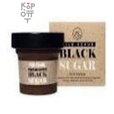 PrettySkin Mild Scrub Black Sugar - Очищающий скраб с черным сахаром 100 гр