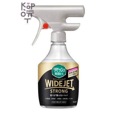 KAO Resesh Antibacterial EX DEO Wide Jet — спрей для тканей, лёгкий аромат, флакон с распылителем, 390 мл