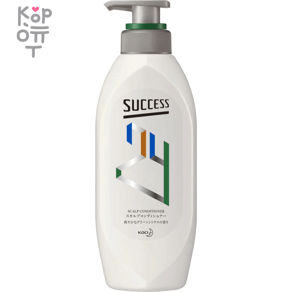 KAO Success Treatment - Мужской кондиционер для кожи головы подавляющий неприятные запахи «Свежесть и аромат»» (свежий цитрус)., купить с доставкой на дом фото 1 &mdash; Корейские товары для всей семьи(КорОпт)