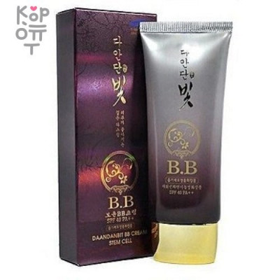 Jigott Daandan Bit Boyun BB Cream SPF 50+ / PA +++ - Антивозрастной BB-крем премиум класса с коллагеном 50мл.