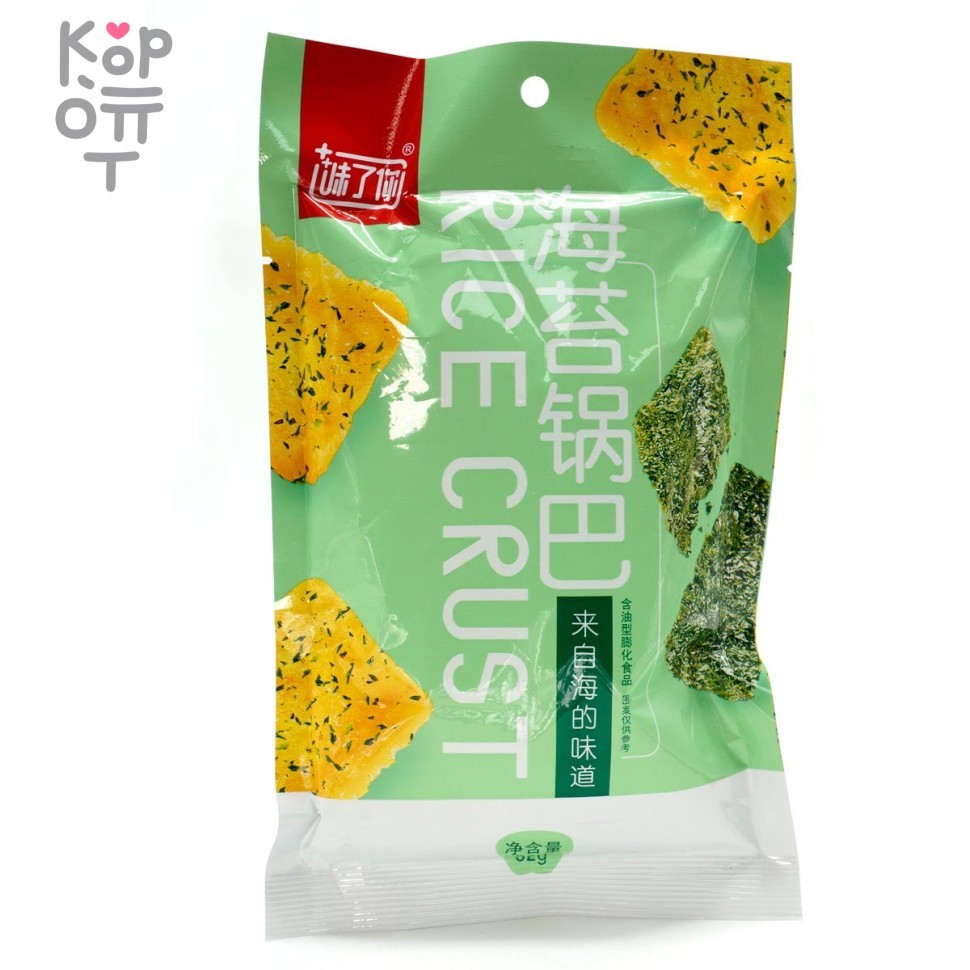 Чипсы Henan Rice Crust - Рисовые хрустики с морской капустой, 32гр., купить с доставкой на дом фото 1 — Корейские товары для всей семьи(КорОпт)