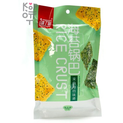 Чипсы Henan Rice Crust - Рисовые хрустики с морской капустой, 32гр.