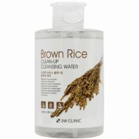 3W Clinic Clean-Up Cleansing Water - Очищающая вода для снятия макияжа 500мл.