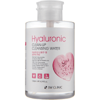 3W Clinic Clean-Up Cleansing Water - Очищающая вода для снятия макияжа 500мл.