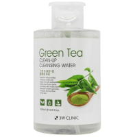 3W Clinic Clean-Up Cleansing Water - Очищающая вода для снятия макияжа 500мл.