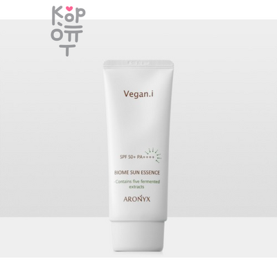 Aronyx Vegan.i Biome Sun Essence - Солнцезащитная эссенция для лица Питание и Отбеливание 50мл. 