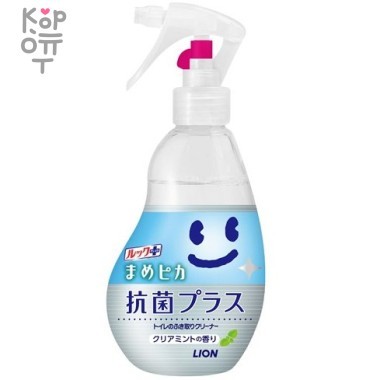 LION &quot;Look&quot; Toilet Cleaner - Чистящий и дезинфицирующий спрей для унитаза (с ароматом мяты). — Корейские товары для всей семьи(КорОпт)