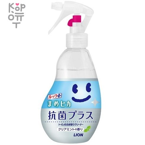 LION "Look" Toilet Cleaner - Чистящий и дезинфицирующий спрей для унитаза (с ароматом мяты)., купить с доставкой на дом фото 1 — Корейские товары для всей семьи(КорОпт)