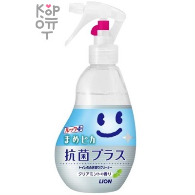 LION "Look" Toilet Cleaner - Чистящий и дезинфицирующий спрей для унитаза (с ароматом мяты).