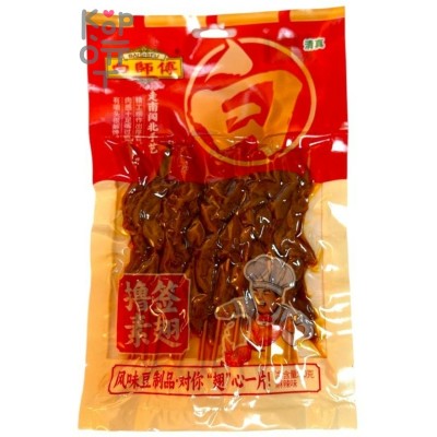 Снэк Baishifu Foods Вегетарианские крылышки Лушу, с острым пряным вкусом, 90гр.