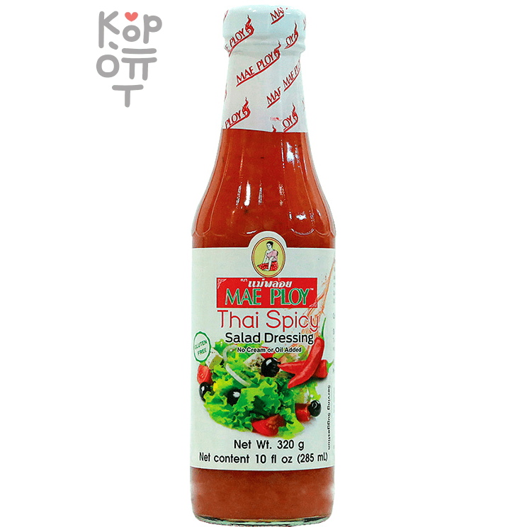 Mae Ploy Salad Dressing Thai Spicy - Дрессинг для салата в тайский острый, 285мл.