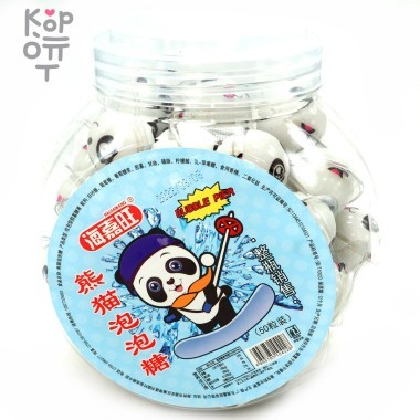 Жевательная резинка Xaijawang Bubble pier! Панда на лыжах — Корейские товары для всей семьи(КорОпт)