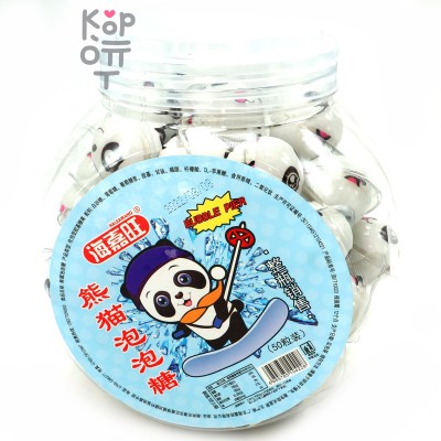 Жевательная резинка Xaijawang Bubble pier! Панда на лыжах