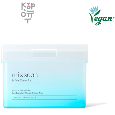 mixsoon Bifida Toner Pad - Тонер-пэды с Бифидобактериями для питания кожи 280мл./120шт.