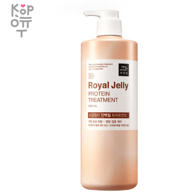 Mise en Scene Royal Jelly Protein Treatment - Протеиновый кондиционер для волос 1л. &mdash; Корейские товары для всей семьи(КорОпт)