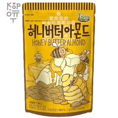 Gilim Honey Butter Almond - Миндаль в меду, 135гр. — Корейские товары для всей семьи(КорОпт)