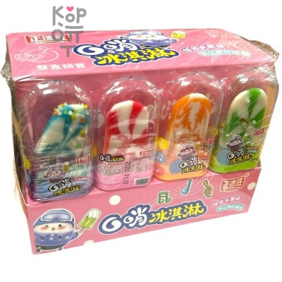 Карамель леденцовая Zheng Lollipop мороженное с взрывным вкусом спелых фруктов