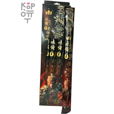 Жевательная конфета Monkey King Candy - длинная палочка с фруктовым вкусом в хрустящей глазури