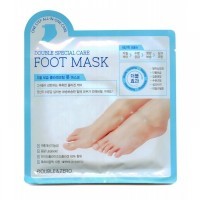 Double & Zero Foot Mask Double Special Care - Маска-носочки для ног 1 пара.