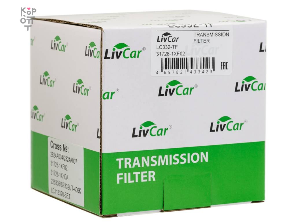LIVCAR TRANSMISSION FILTER LC332-TF — Фильтр трансмиссионный автоматической коробки передач