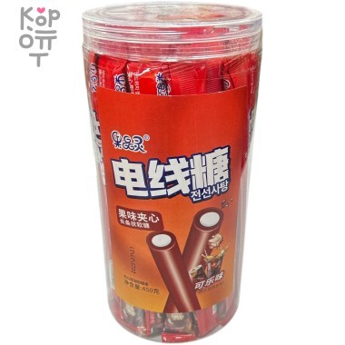 Жевательная Сэндвич конфета Tong со вкусом Колы &mdash; Корейские товары для всей семьи(КорОпт)
