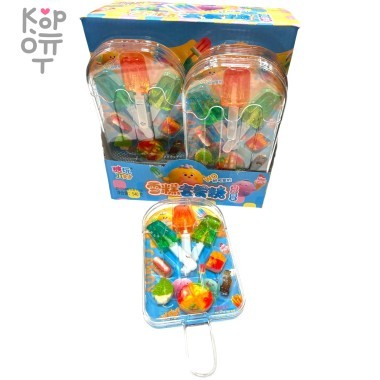Жевательный мармелад Fruitage Set Ice Cream - Мороженное на палочке &mdash; Корейские товары для всей семьи(КорОпт)