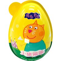 Шоколадное малое Яйцо Фаберже Chocolate Biscuits Свинка Пепа с Игрушкой
