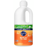 KAO CuCute Orange Fragrance - Средство для мытья посуды с ароматом Апельсина, быстрое смывание.