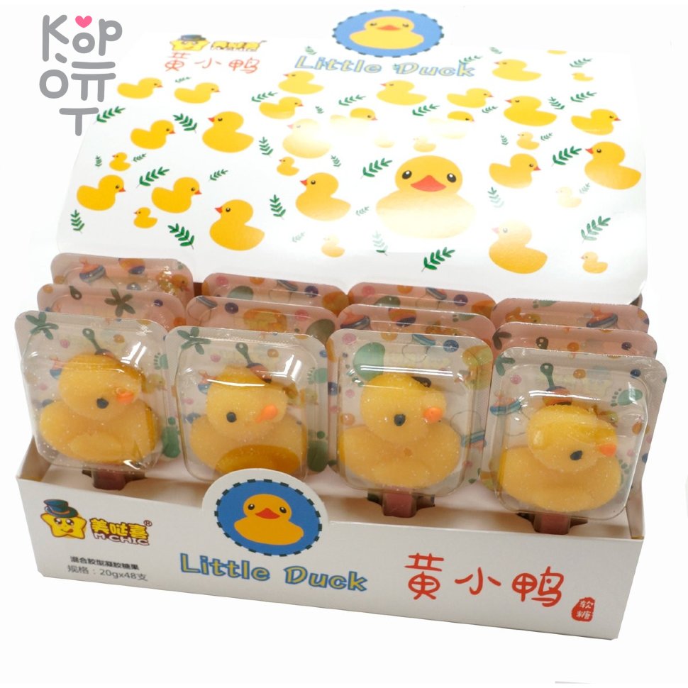 Мармелад в форме Уточек Little Duck, купить с доставкой на дом фото 1 &mdash; Корейские товары для всей семьи(КорОпт)