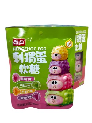 Кислая карамель Hedghog Egg- Кислая пирамидка