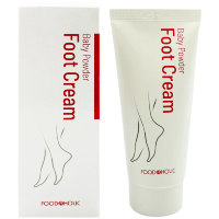 FoodaHolic Baby Powder Foot Cream - Увлажняющий крем для ног с ароматом детской присыпки 100мл.